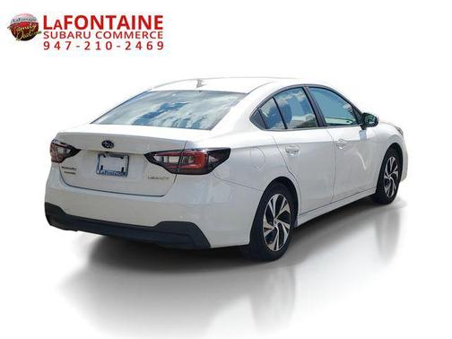Crystal White 2024 Subaru Legacy Premium