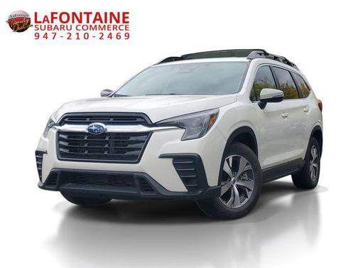 Crystal White Pearl 2023 Subaru Ascent Premium 8-Passenger