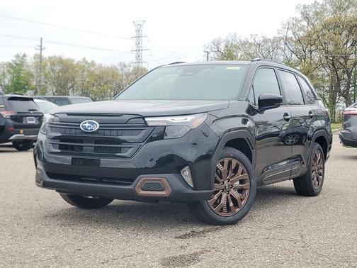 Black / Silver 2026 Subaru Forester Sport