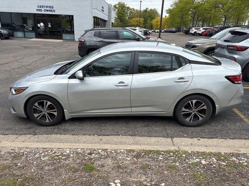 Brilliant Silver Metallic 2020 Nissan Sentra SV