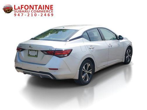 Brilliant Silver Metallic 2020 Nissan Sentra SV