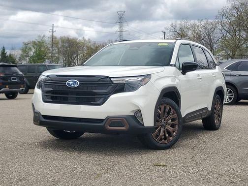 White Pearl 2026 Subaru Forester Sport