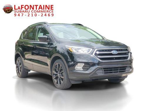 Shadow Black 2018 Ford Escape SE