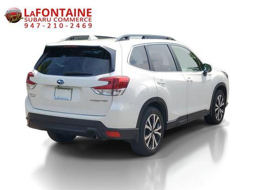 Crystal White 2023 Subaru Forester Limited