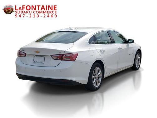Summit White 2019 Chevrolet Malibu LT