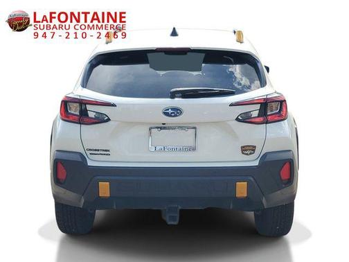 Crystal White Pearl 2024 Subaru Crosstrek Wilderness