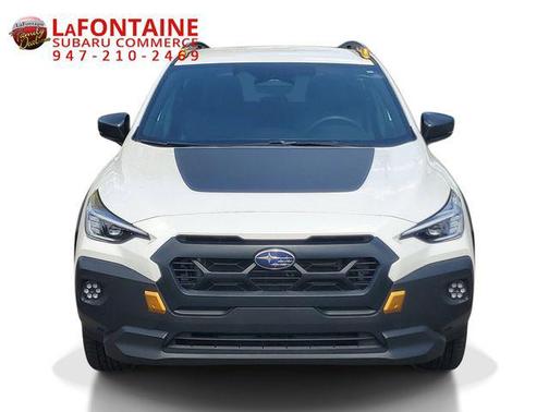 Crystal White Pearl 2024 Subaru Crosstrek Wilderness