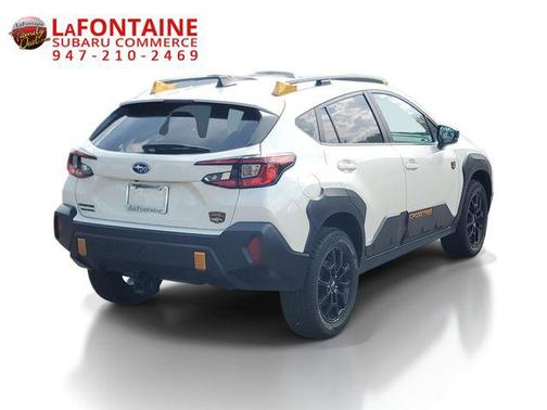 Crystal White Pearl 2024 Subaru Crosstrek Wilderness