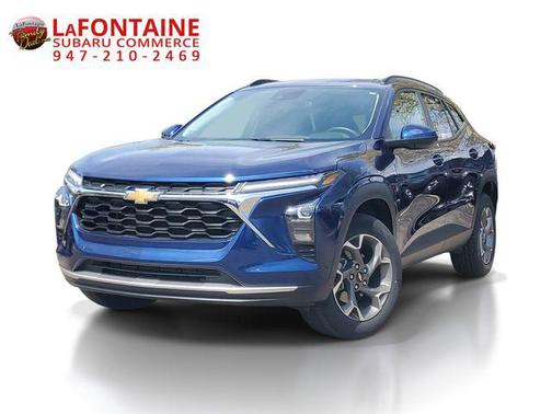 Blue Glow Metallic 2024 Chevrolet Trax LT