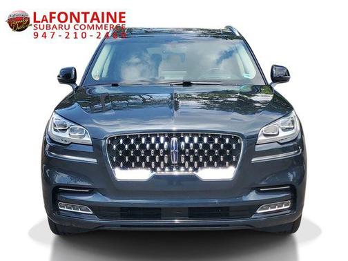 Blue Metallic 2023 Lincoln Aviator Grand Touring AWD