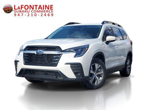 Crystal White Pearl 2025 Subaru Ascent Premium 7-Passenger