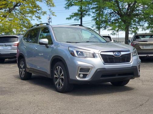 Ice Silver 2020 Subaru Forester Limited