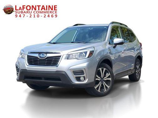 Ice Silver 2020 Subaru Forester Limited