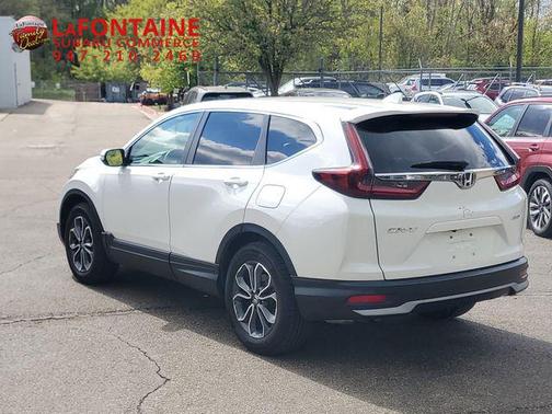 Platinum White Pearl 2021 Honda CR-V AWD EX-L