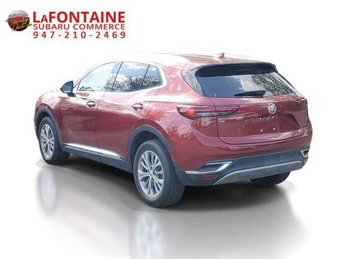 Cinnabar Metallic 2023 Buick Envision Preferred AWD