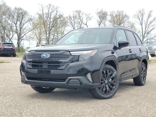 Black / Silver 2026 Subaru Forester Sport