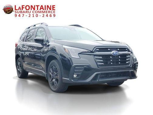 Crystal Black Silica 2025 Subaru Ascent Onyx Edition Touring 7-Passenger