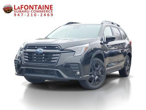 Crystal Black Silica 2025 Subaru Ascent Onyx Edition Touring 7-Passenger