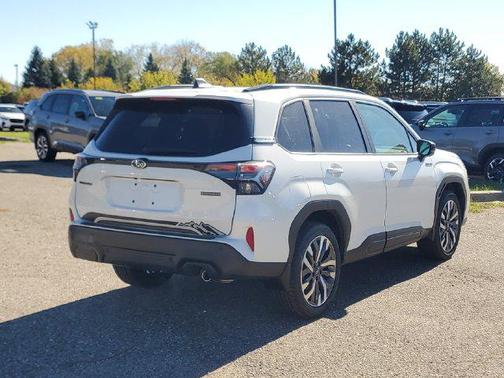 White Pearl 2026 Subaru Forester Hybrid Touring