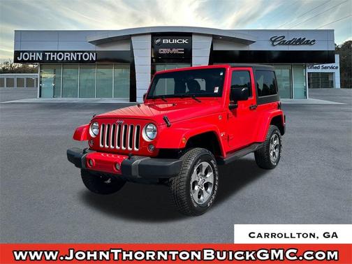 2016 Jeep Wrangler Sahara