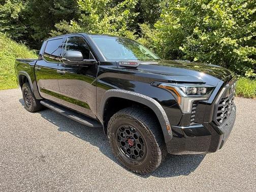 Midnight Black Metallic 2023 Toyota Tundra Hybrid TRD Pro
