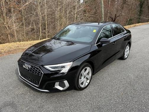 Brilliant Black 2024 Audi A3 40 Premium