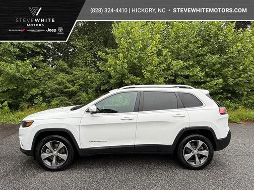 Bright White Clearcoat 2020 Jeep Cherokee Limited