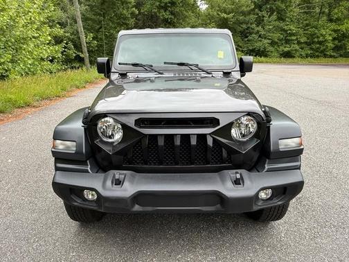 Granite Crystal Clearcoat Metallic 2020 Jeep Wrangler Unlimited Sport