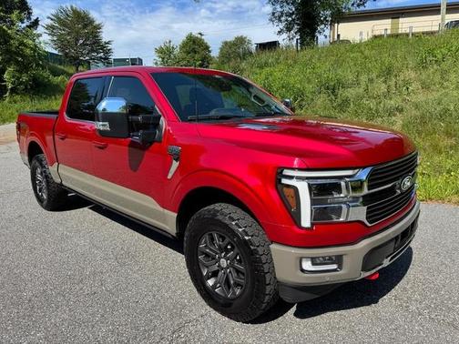 Rapid Red Metallic Tinted Clearcoat 2025 Ford F-150 King Ranch