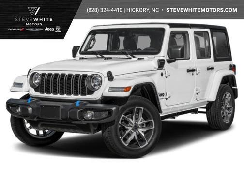 Bright White Clearcoat 2024 Jeep Wrangler 4xe Sport