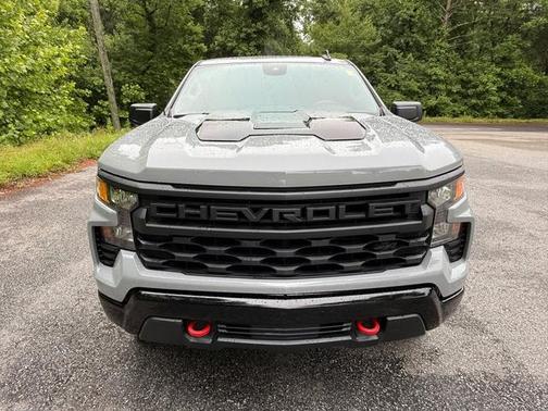 Slate Gray Metallic 2024 Chevrolet Silverado 1500 Custom Trail Boss