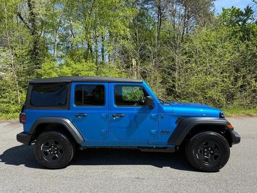 Hydro Blue Pearl 2026 Jeep Wrangler Sport