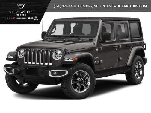 Bright White Clearcoat 2021 Jeep Wrangler Unlimited Sahara Altitude
