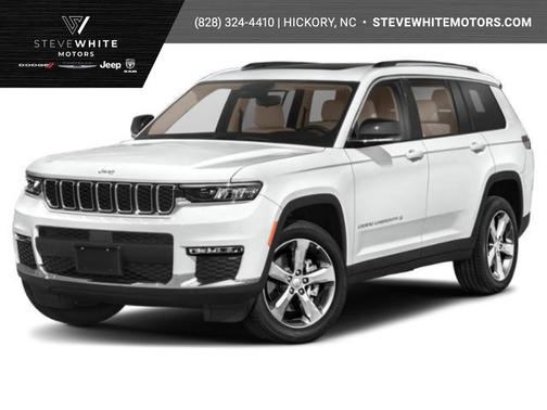 Bright White Clearcoat 2021 Jeep Grand Cherokee L Summit