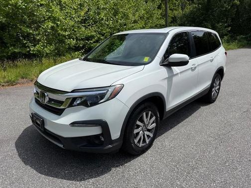 White 2020 Honda Pilot EX-L w/Navigation/RES