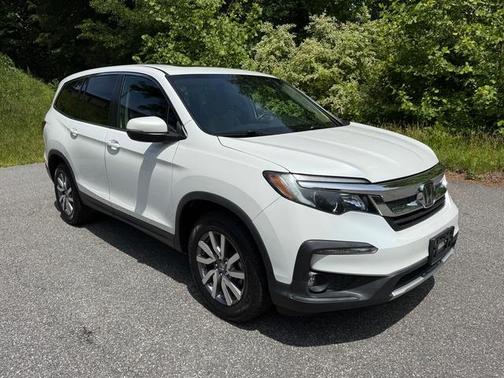 White 2020 Honda Pilot EX-L w/Navigation/RES