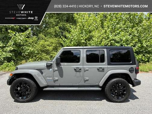 Gray 2023 Jeep Wrangler 4xe Sahara