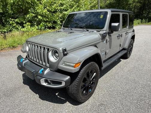 Gray 2023 Jeep Wrangler 4xe Sahara