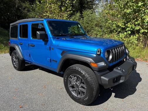 Hydro Blue Pearl 2025 Jeep Wrangler Sport