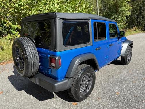Hydro Blue Pearl 2025 Jeep Wrangler Sport