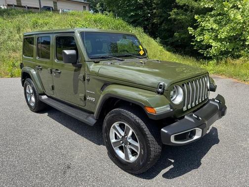 Sarge Green 2021 Jeep Wrangler Unlimited Sahara