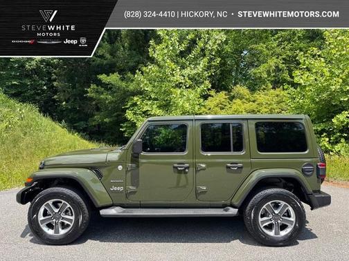 Sarge Green 2021 Jeep Wrangler Unlimited Sahara