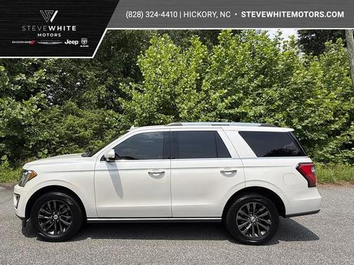 White Platinum Tri-Coat Metallic 2019 Ford Expedition Limited