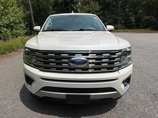 White Platinum Tri-Coat Metallic 2019 Ford Expedition Limited