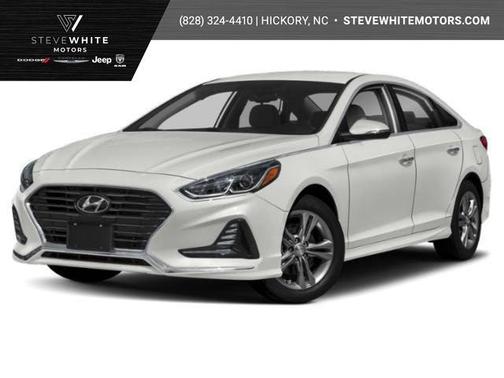 Quartz White Pearl 2018 Hyundai SONATA SEL