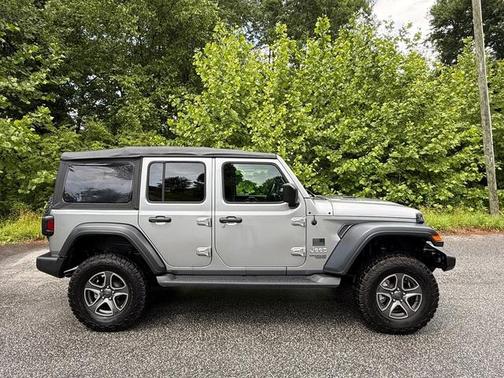 Billet Silver Clearcoat Metallic 2018 Jeep Wrangler Unlimited Sport