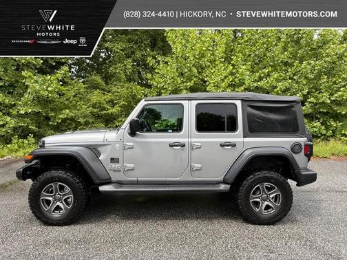 Billet Silver Clearcoat Metallic 2018 Jeep Wrangler Unlimited Sport