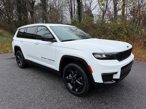 Bright White Clearcoat 2025 Jeep Grand Cherokee L Limited