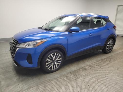 Blue 2021 Nissan Kicks SV
