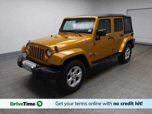 Black Clearcoat 2014 Jeep Wrangler Unlimited Sahara
